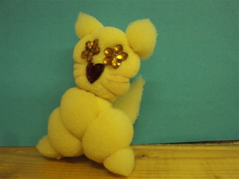 Создание игрушек из поролона