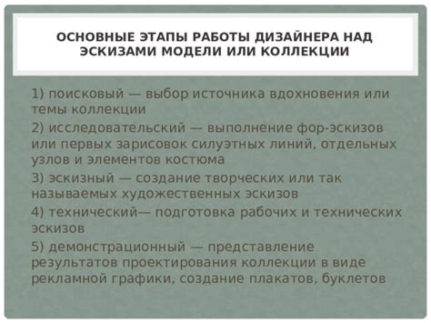 Создание концепции и зарисовок