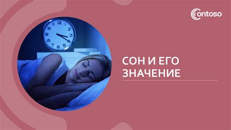 Сонница и его значение в жизни