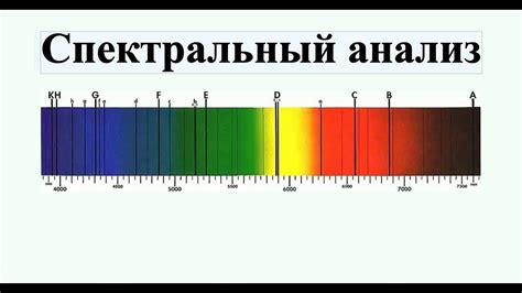 Спектральный анализ напряженности