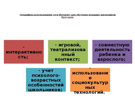 Специфика особенностей поиска