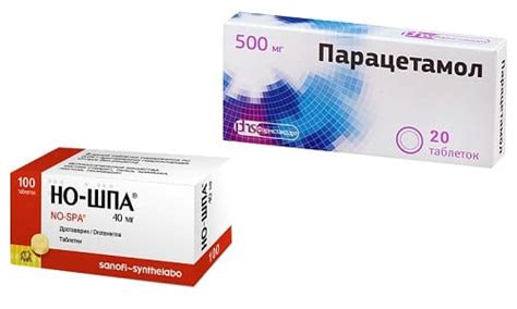 Сравнение стоимости и доступности Но-шпы и парацетамола