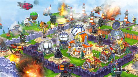 Строительство и развитие своей базы в мире Clash of Factions