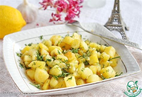 С лимоном и чесноком