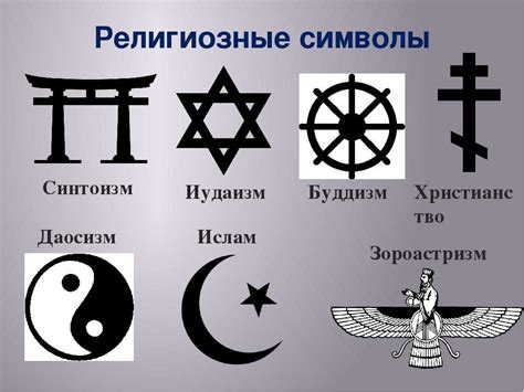 Тайные символы в религии