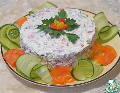 Тартар из слабосоленой красной рыбы