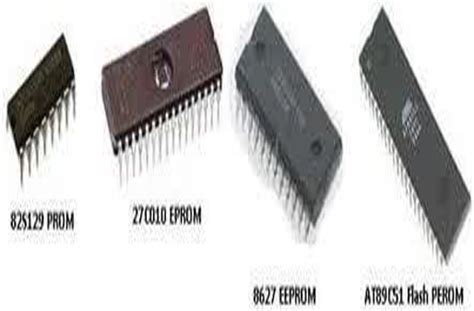 Типология микросхем памяти: ROM, PROM, EPROM, EEPROM