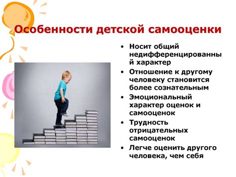 Увеличение самооценки заложенной в