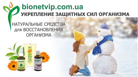 Укрепление защитных механизмов организма