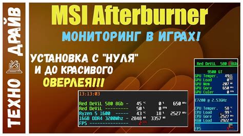 Установка и загрузка MSI Afterburner