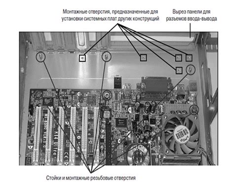 Установка компонентов на материнскую плату