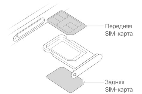 Установка SIM-карты в iPhone и настройка мобильных данных