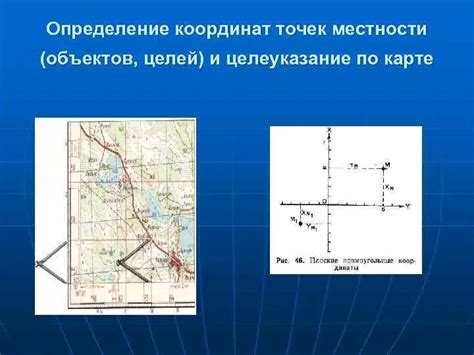 Уточнение координат местности