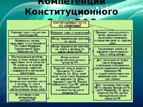 Федеральный конституционный суд: основные функции
