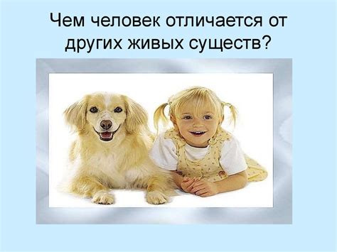 Философский подход к отличию человека от животного
