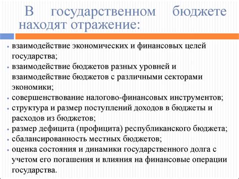 Функциональное значение в государственном бюджете