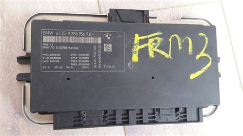 Функциональность и роль блока frm в автомобиле BMW E70