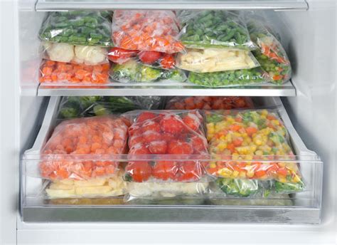 Хранение замороженных продуктов и срок годности