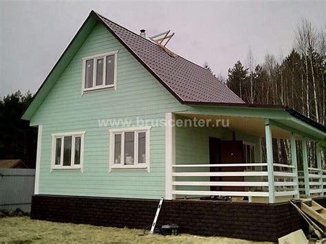 Цоколь для дома из бруса: