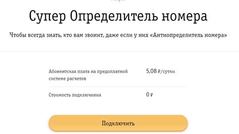 Что такое определитель номера