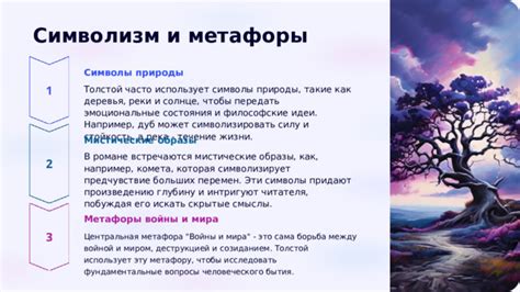 Чувствовать метафоры и символизм
