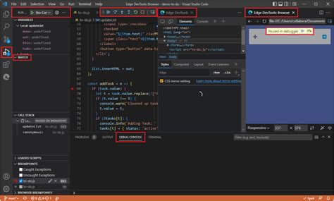 Шаги для отключения debugger в Visual Studio Code