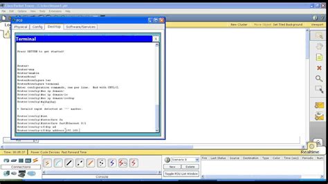 Шаг 1: Подключение к маршрутизатору в Cisco Packet Tracer+