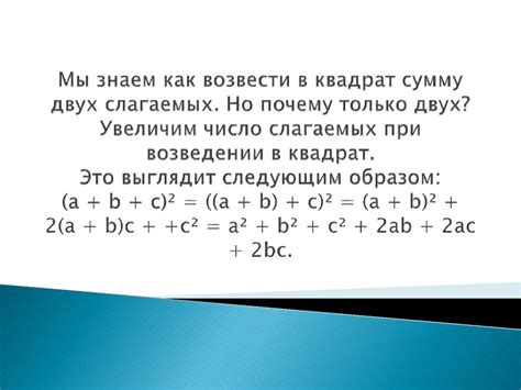 Шаг 3: Возвести радиус в квадрат