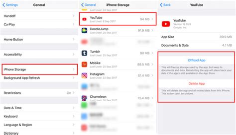 Шаг 3: Очистка памяти приложений на iPhone XR