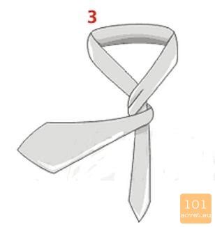 Шаг 3: Продерните галстук