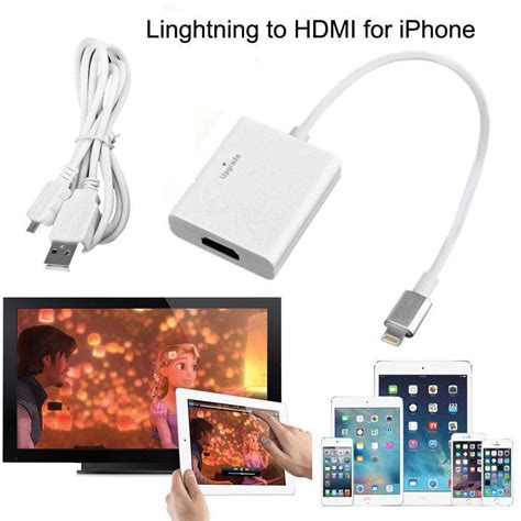 Шаг 4: Подключение iPhone к телевизору по HDMI