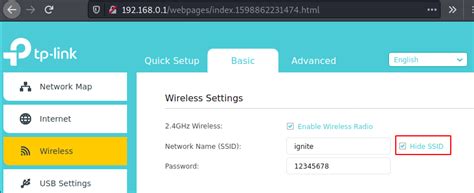 Шаг 4. Укажите имя сети (SSID) для точки доступа