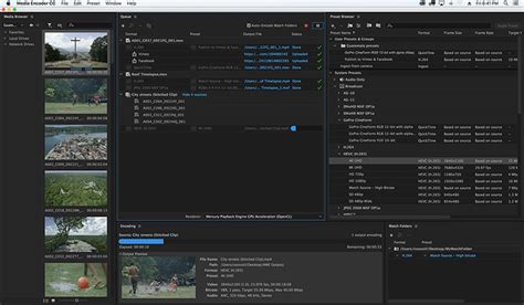 Шаг 8: Отслеживайте процесс в Adobe Media Encoder