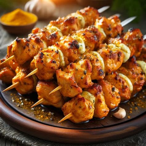 Шашлык из курицы с ароматным маринадом