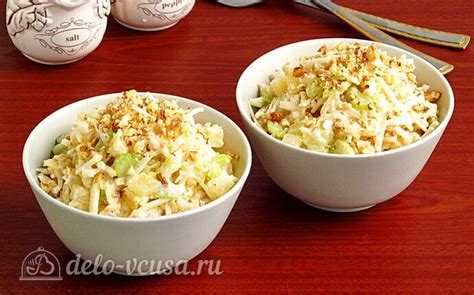 Экзотический вкус сочетания сельдерея с ананасом