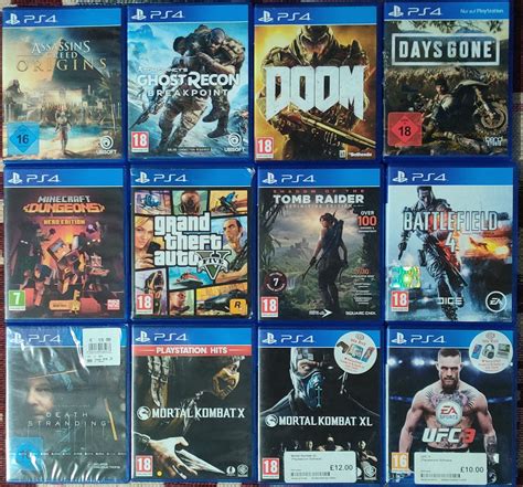 Эксклюзивные контенты на PS4