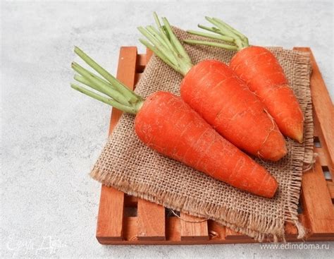 Эффекты от употребления золотой моркови