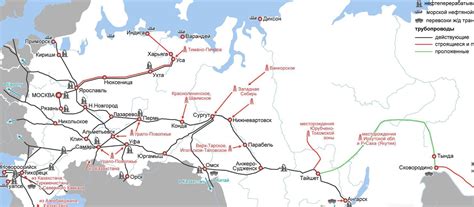 Основные характеристики нефтепровода "Дружба": 