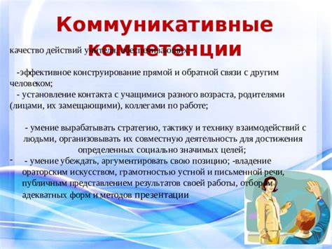  Раздел: Коммуникативные компетенции и способность аргументировать свое решение 