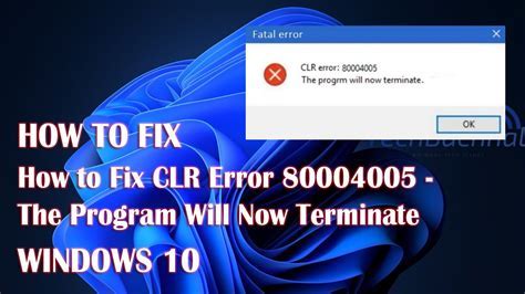 Дополнительные советы по устранению ошибки clr 80004005 в игре Cyberpunk 2077